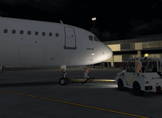Executing the Pushback (Dogleg)